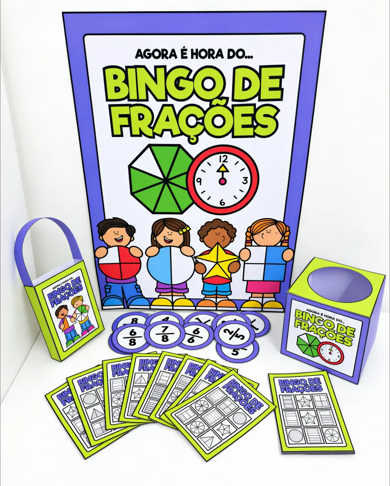 Bingo de Frações para Matemática — foto 4