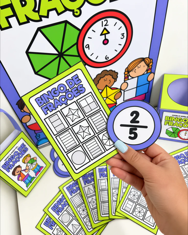 Bingo de Frações para Matemática — foto 5