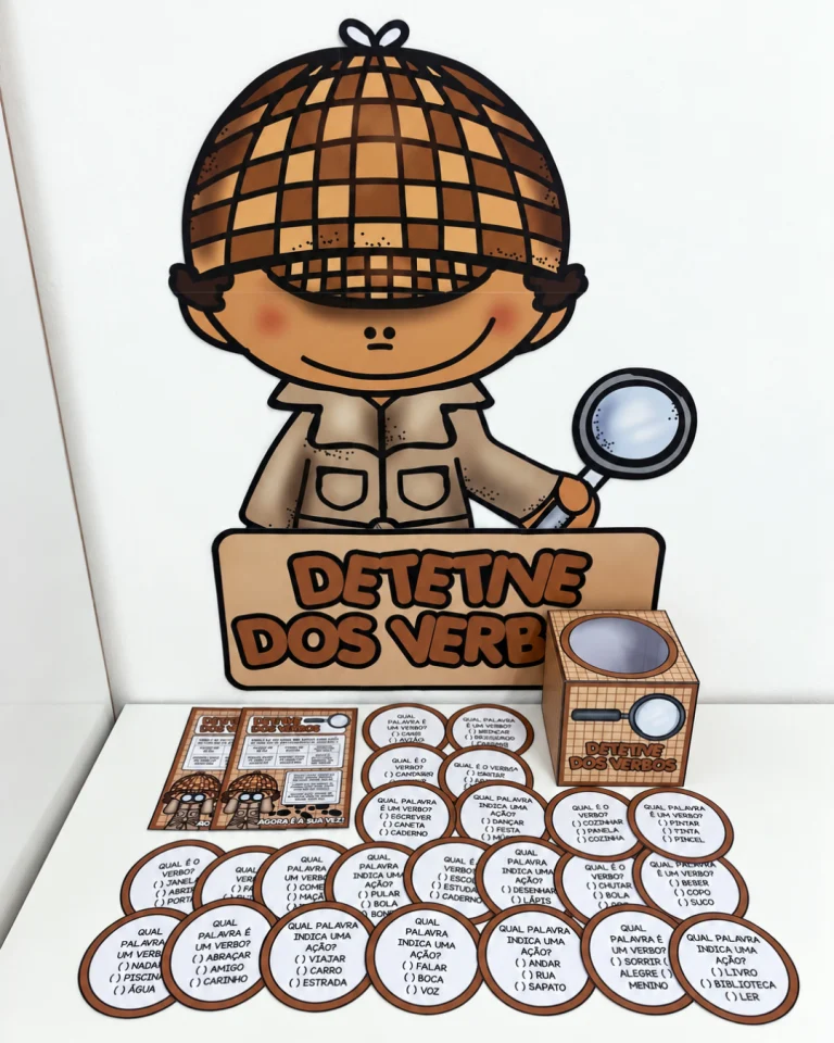 Jogo Detetive dos Verbos — foto 5