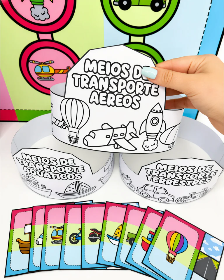 Kit Meios de Transporte: Ar, Terra e Água — foto 3