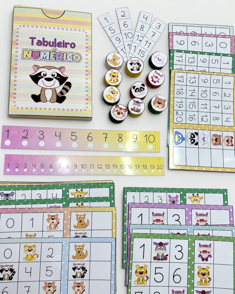 Tabuleiro Numérico de Sequência e Números Faltantes — foto 10